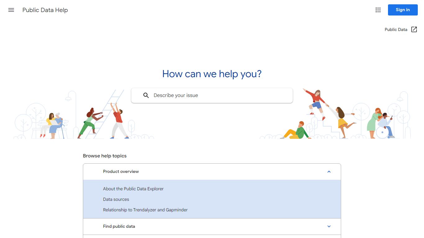 Public Data Help - Google